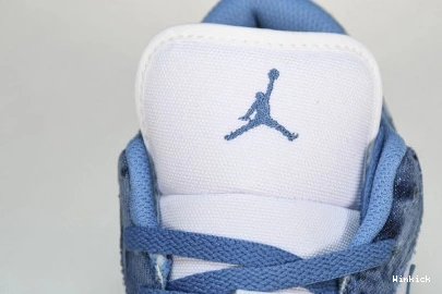 DM8947-100 Jordan 1 Low Air “Washed Denim” 0919